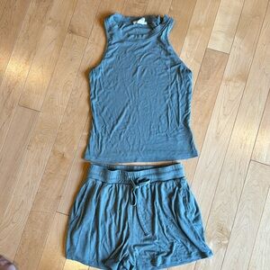 HAPPILY GREY TWO PIECE SET